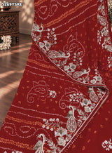 KcPc Ojariya Traditional Style Saree with Designer Gota Patti Work and BlouseRKSH
