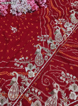 KcPc Ojariya Traditional Style Saree with Designer Gota Patti Work and BlouseRKSH