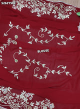 KcPc Ojariya Traditional Gota Patti Work Saree with Blouse for Festive CelebrationsRKSH