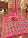 KcPc Royal Meenakari Pure Khaddi Georgette Saree for Women