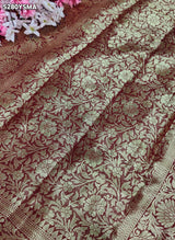 KcPc Viscous Silk Bandhani Style Saree with Zari Weaving for Festive WearVJT