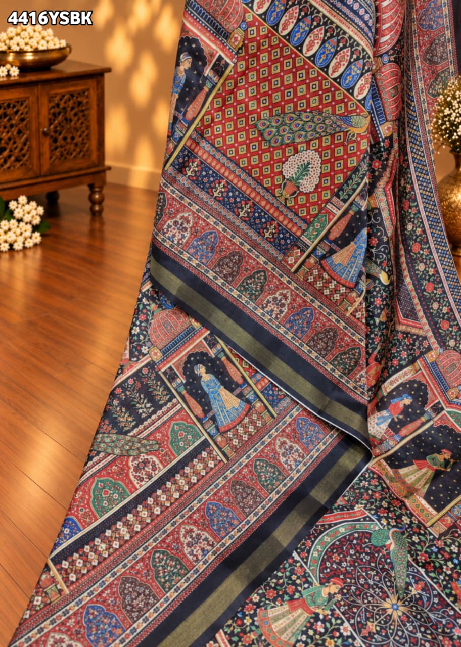 KcPc New Premium Tusser Saree Crafted for Graceful Festive Fashion