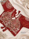 KcPc Latest Georgette Bandhani with Traditional Gotapatti Work Blouse SSB