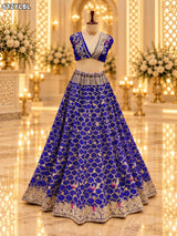 KCPC Special Designer Pure Khaddi Georgette Neemjari Bandhej Ghatchola Gotapatti Lehenga BTU