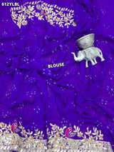 KCPC Special Designer Pure Khaddi Georgette Neemjari Bandhej Ghatchola Gotapatti Lehenga BTU