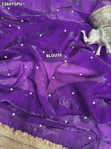 KcPc Premium Tissue Silk Designer Embroidery Saree for Festivals and Family Functions ASH