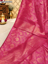Kcpc Banarasi Silk Traditional Wear Saree with Beautiful Zari Weaving and Blouse KOKI