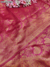 Kcpc Banarasi Silk Traditional Wear Saree with Beautiful Zari Weaving and Blouse KOKI