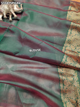 Kcpc Banarasi Silk Traditional Wear Saree with Beautiful Zari Weaving and Blouse KOKI