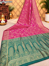 Kcpc Designer Banarasi Silk Zari Saree with Blouse for Weddings and Festive Occasions KOKI