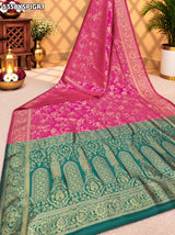 Kcpc Designer Banarasi Silk Zari Saree with Blouse for Weddings and Festive Occasions KOKI