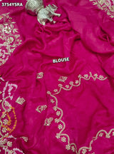 KcPc New Gaji Silk Saree with Beautiful Gotapatti Detailing VRS