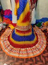 By Bandhani Lehenga With Traditional wear