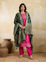 KcPc Classic Banarasi Design Dola Silk Dupatta SACR