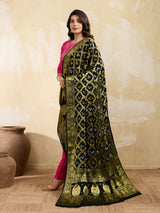 KcPc New Special Silk Bandhani Dupatta with Handmade WorkSA