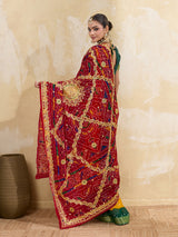KcPc Latest Pure Georgette Rajasthani Chunri DupattasRed(chunri)
