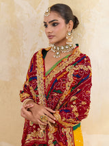 KcPc Latest Pure Georgette Rajasthani Chunri DupattasRed(chunri)