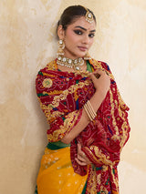 KcPc Latest Pure Georgette Rajasthani Chunri DupattasRed(chunri)