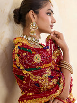 KcPc Latest Pure Georgette Rajasthani Chunri DupattasRed(chunri)
