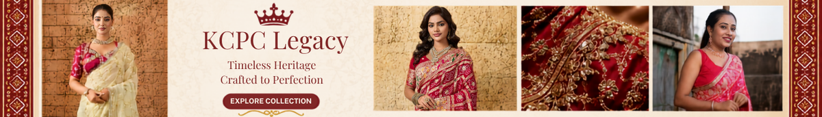 Explore Heritage Bandhani Sarees by KCPC - Legacy Designs