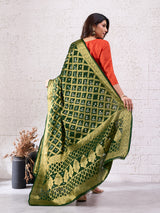 KcPc Special Silk Bandhani Dupatta with Handmade WorkSA