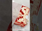 Buy Traditional Banarasi Style Saree With Elegant White Cutdana Work Kcpc image 2