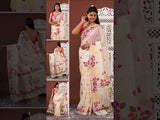 By Kalamkari Cotton Silk Saree with Party Wear Saree