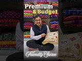 By Patola Embroidery Saree with Mirror Work