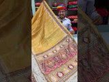 By New Cotton Silk Printed Style with Mirror Work Saree