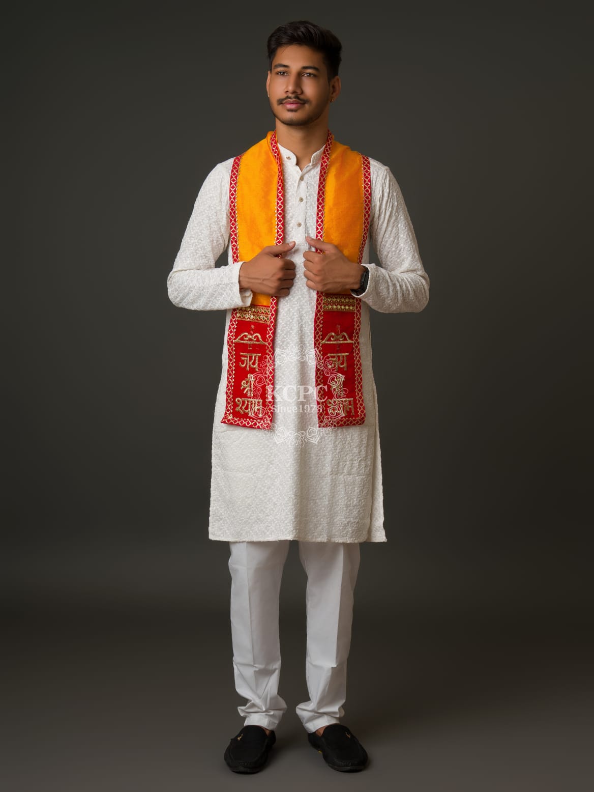 KcPc New Trending GotapattiJai shree Shyam Gent's Dupatta RSC