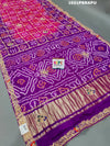 ByGharchola Bandhani Saree With Traditional Wear