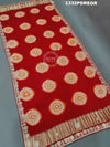KcPc New Gaji silk Handmade Laddu Bandhej Gota patti Work Dupatta AMT