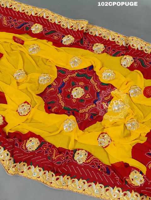 KcPc Bridal Marriage Pomcha Odhna Pomcha