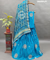 KcPc Pure Gaji silk WithGharchola Dupatta And Gota patti Work LehengaBTU