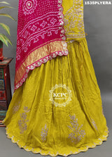 By Haldi Special With Traditional Wear