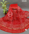 By Bandhani Lehenga With Traditional Wear 