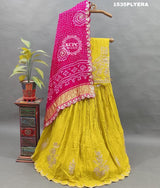 By Haldi Special With Traditional Wear