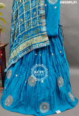 KcPc Pure Gaji silk WithGharchola Dupatta And Gota patti Work LehengaBTU