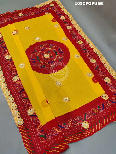 KcPc Bridal Marriage Pomcha Odhna Pomcha
