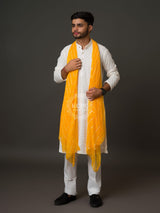 KcPc Original Handmade Chiffon Men's Leheriya Dupatta