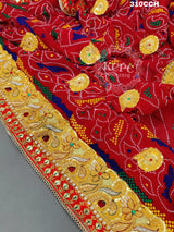 KcPc New Heavy Belbutti Pure Geogette Odhna Chunri