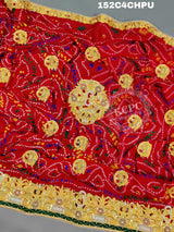 KcPc Original Marwadi Bhaat ki chunri Piliya OdhnaChunri (Pure Ojariya Fabric)