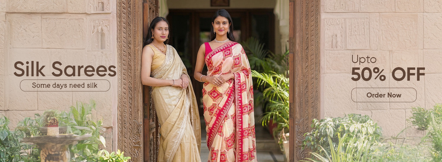 Buy Silk Saree Online Upto 50% Off | KCPC