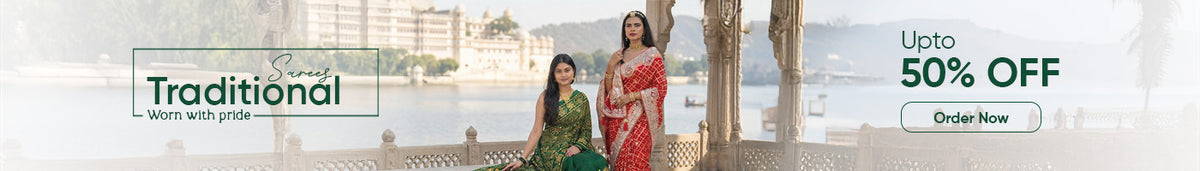 Buy Traditional Saree Online Upto 50% Off | KCPC